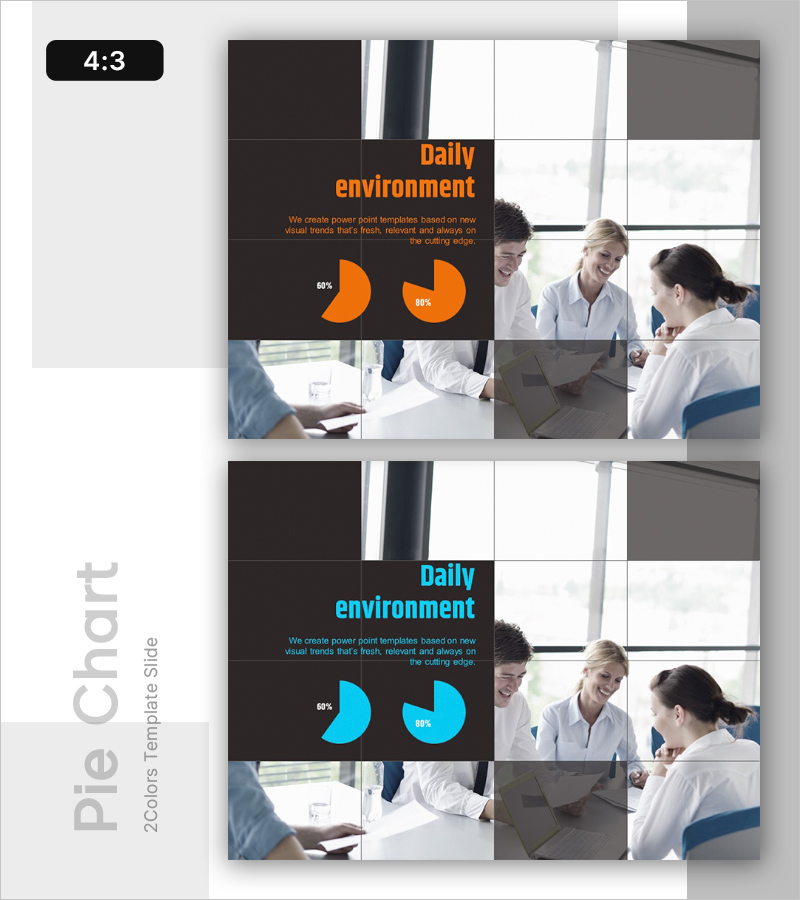 근무환경 만족도 분석 그래프 – 시장 점유율 통계