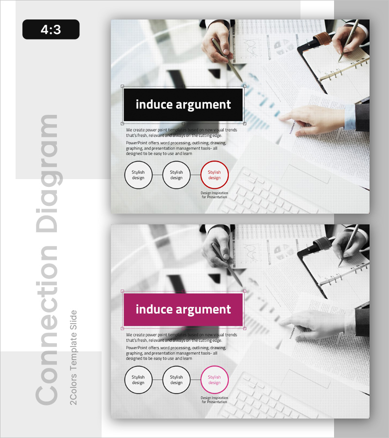 논쟁 유도 연결 다이어그램 – 제품/서비스 소개에 적합한 클러스터 디자인