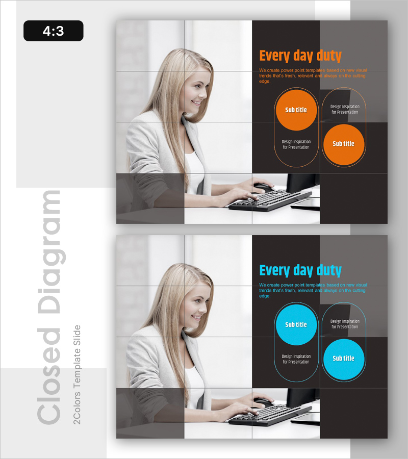 비즈니스 주요 업무 슬라이드 – 사업 개요 및 전략 모델