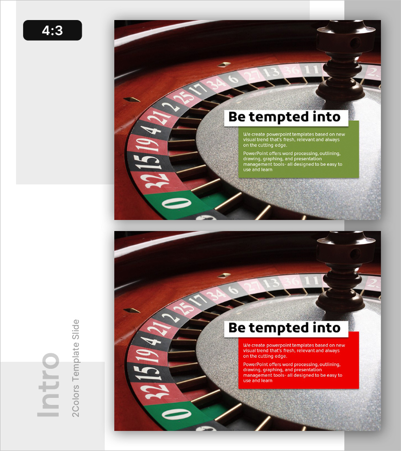 유혹을 받다 – 매력적인 프레젠테이션 인트로