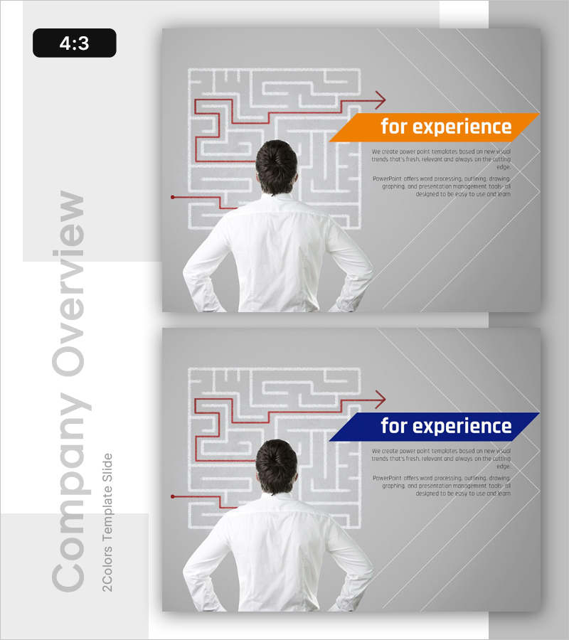 비즈니스 경험 소개 – 경험의 핵심을 탐구하는 템플릿