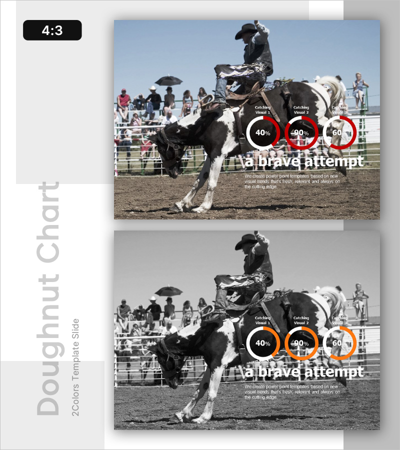 용기의 구성 요소 도넛형 그래프 – 시장 점유율 분석