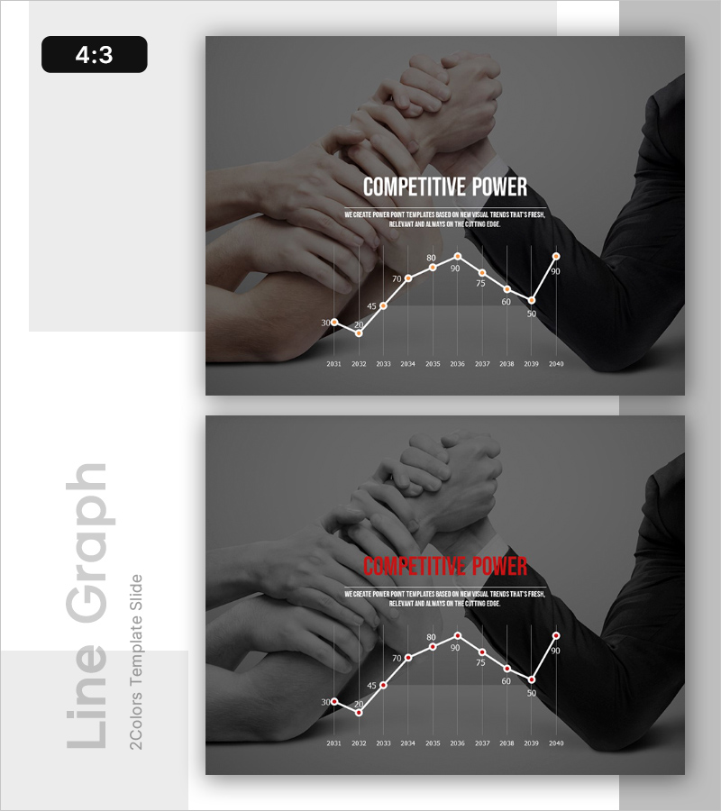 경쟁 구도 데이터 시각화 – 힘과 전략