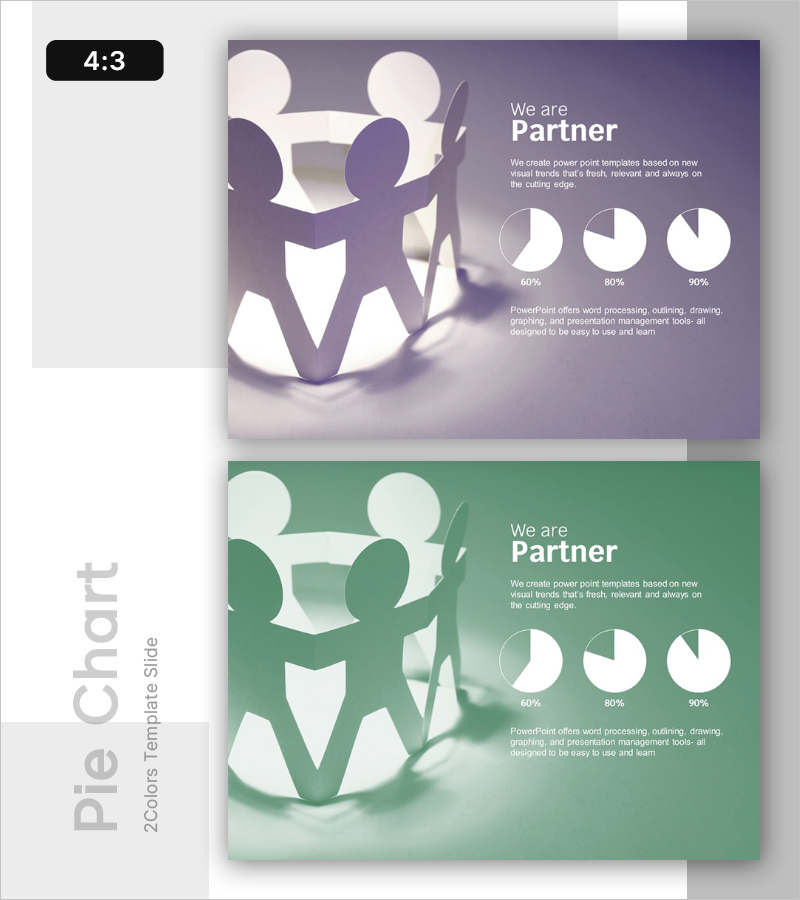 파트너사 분석 파이 차트 – 데이터 시각화의 장점