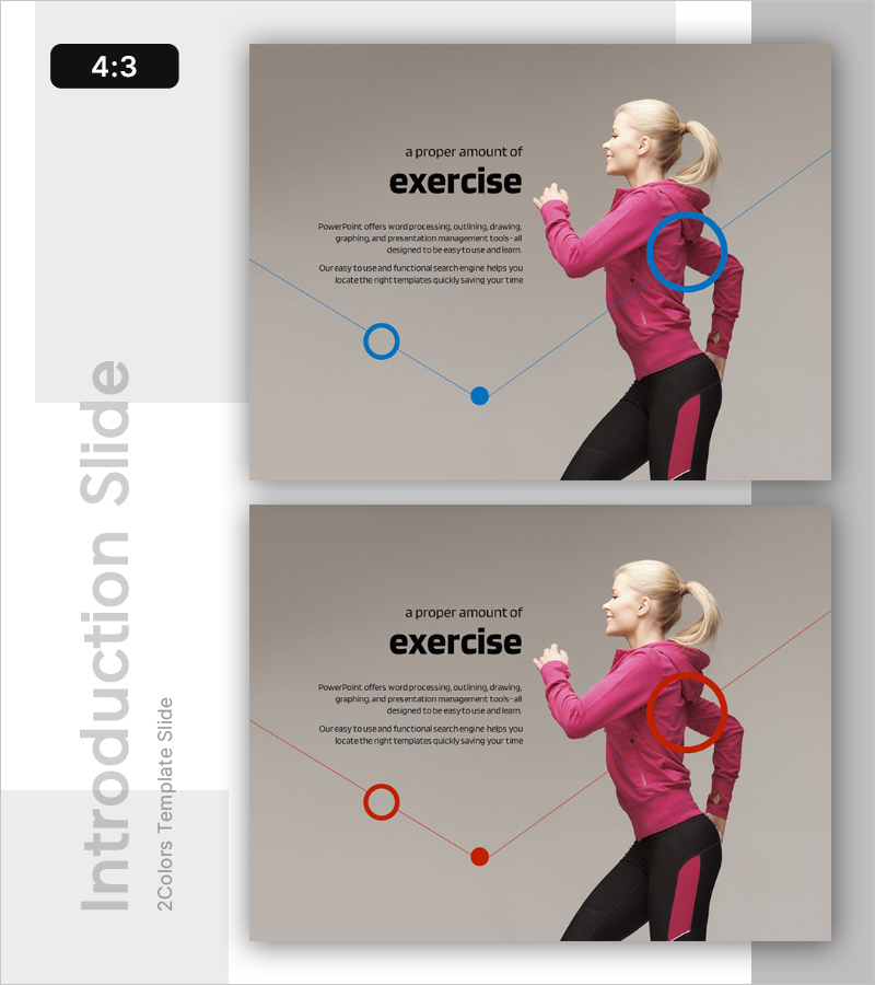 적절한 운동 소개 – 사업의 비전과 필요성