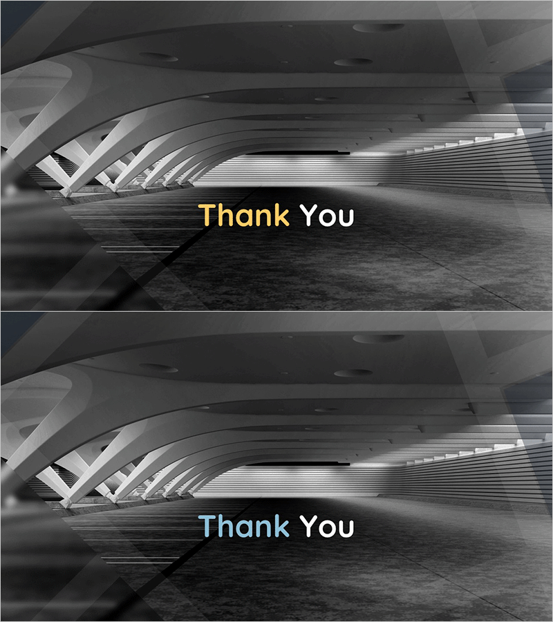 건축 투자유치 PPT 엔딩 표지 – 신뢰와 성공