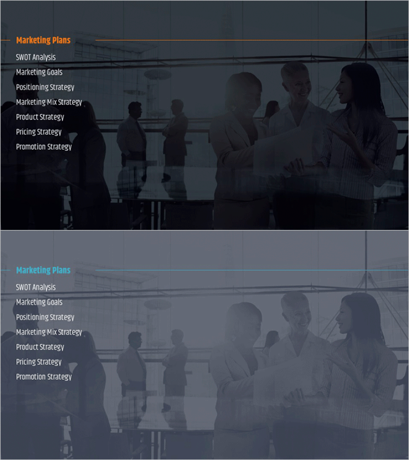 도시 모던 테마 사업계획서 템플릿 간지 – 효과적인 마케팅 계획 전달