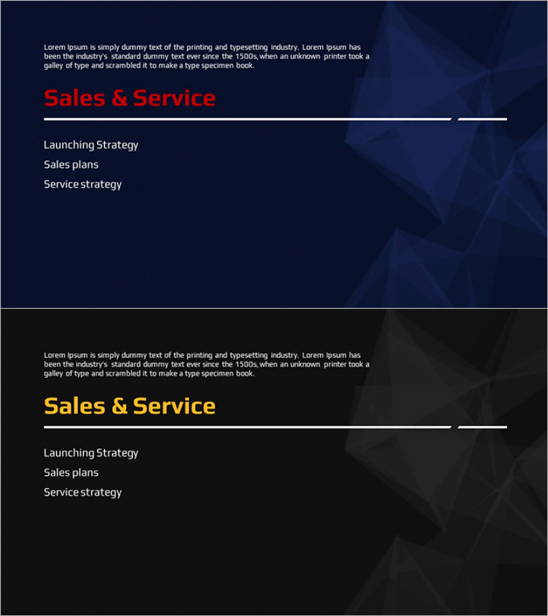 다이아몬드 테마 마케팅 기획서 템플릿 간지