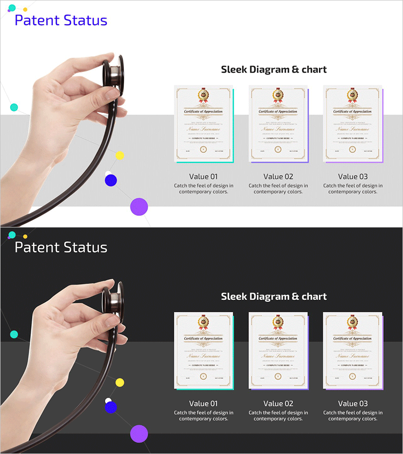 신약개발 특허 인증서 – 회사 소개 및 수상