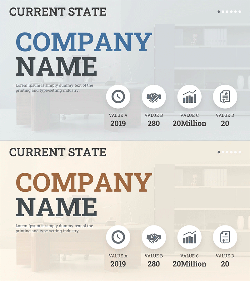인테리어 사업 개요 PPT – 사업의 현황
