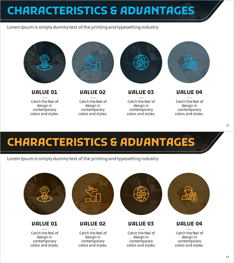 사업 아이디어 특성 다이어그램 – 사업 전략을 시각화하는 요소