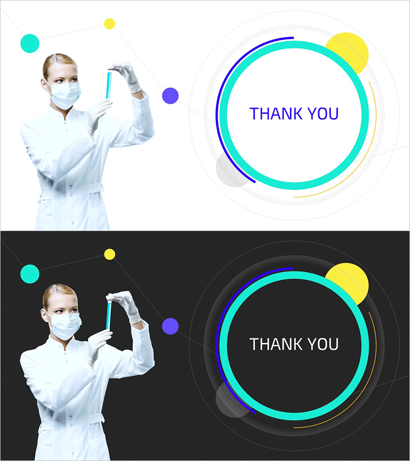 신약개발 투자유치 템플릿 엔딩 표지