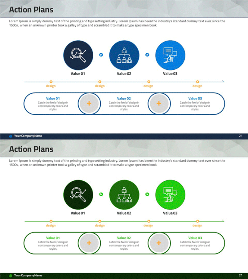활동 계획 순서 다이어그램 – 사업 추진 전략 및 관리