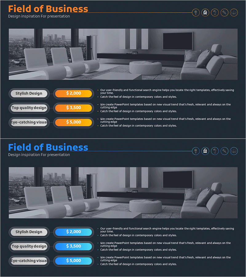 인테리어 가격 개요 – 비즈니스 전략 시각화