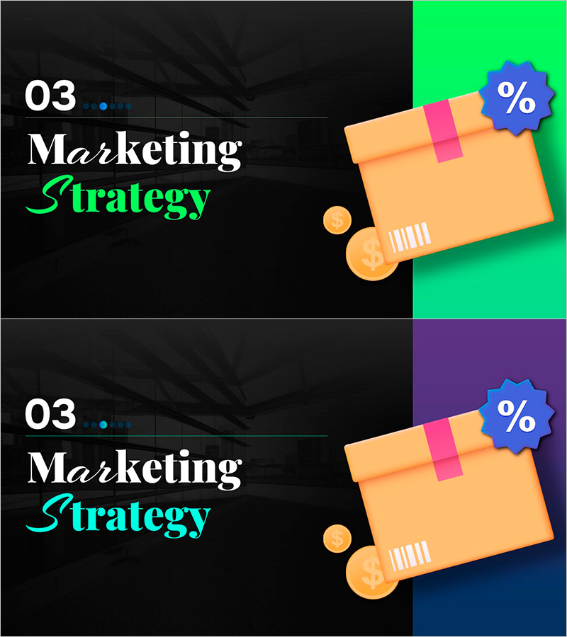 마케팅 전략 기획 커버 - 비즈니스 성장의 시작