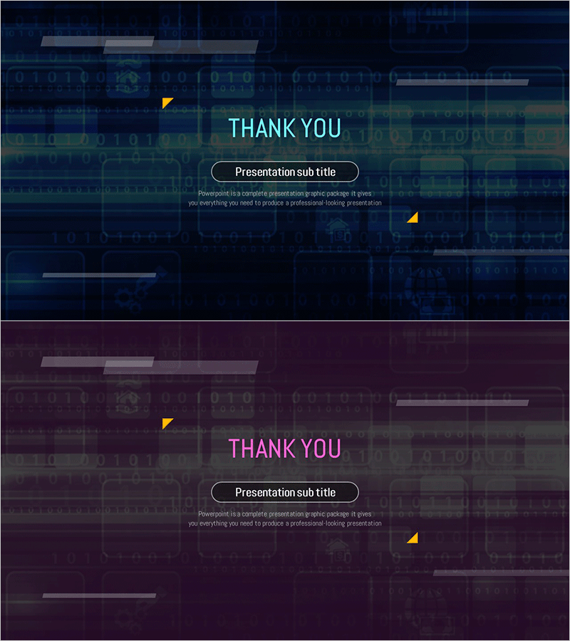 자산 관리 사업계획서 템플릿 엔딩 표지 – 전문성과 신뢰의 메시지
