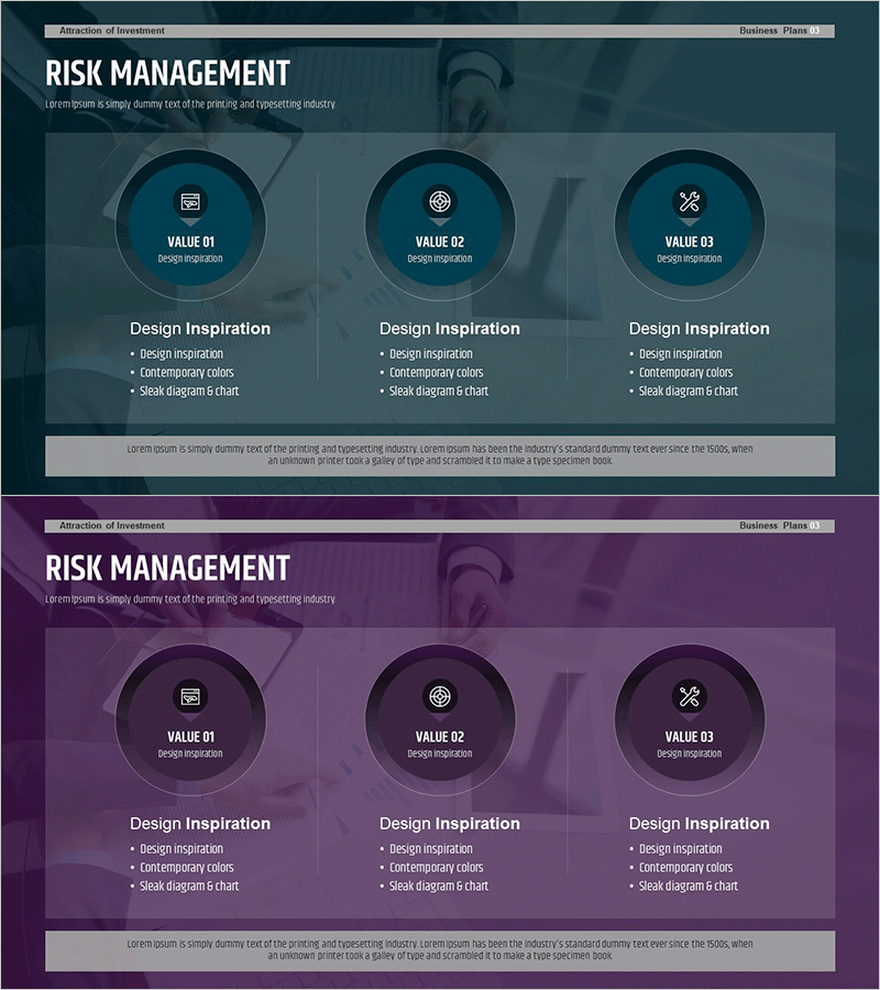 위기 발생 대처 계획 및 투자 보호 전략 – 리스크를 관리하는 클러스터 다이어그램