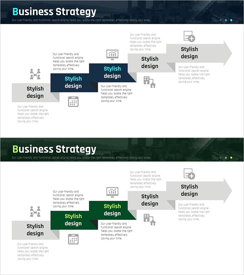미래를 주도하는 기업 전략 다이어그램 – 비즈니스의 흐름을 시각화