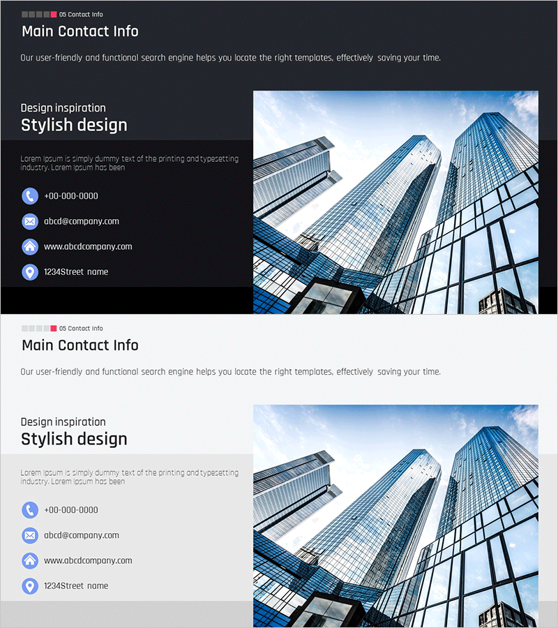 기업을 정의하는 핵심 개요 – 연락처 정보