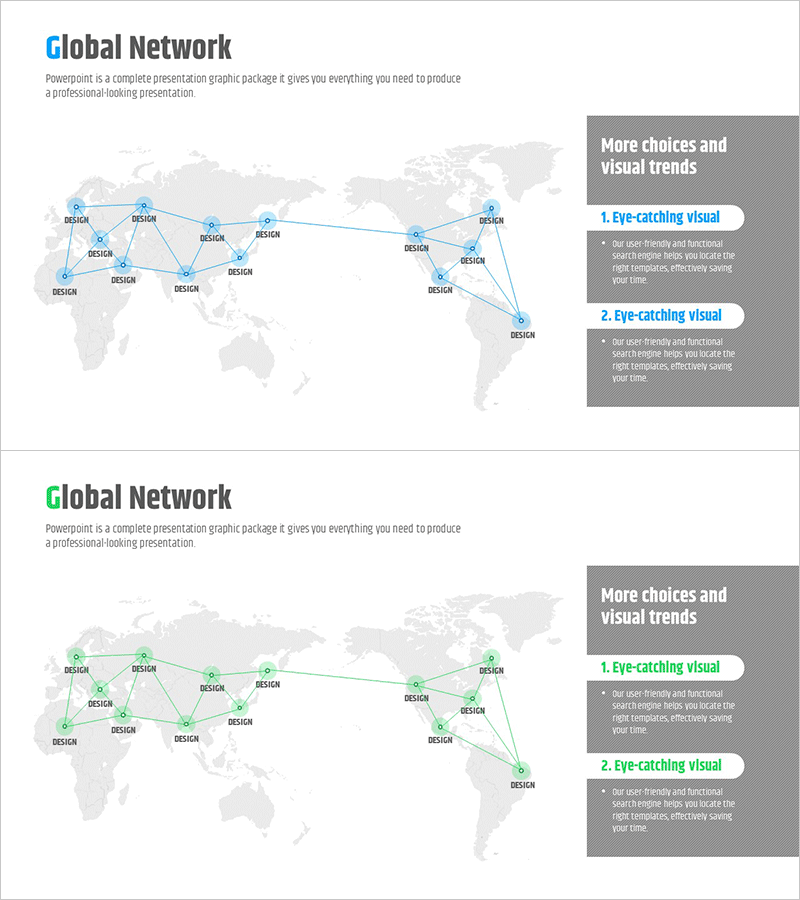 글로벌 네트워크망과 시장전략 - 최적의 비즈니스 접근 방식