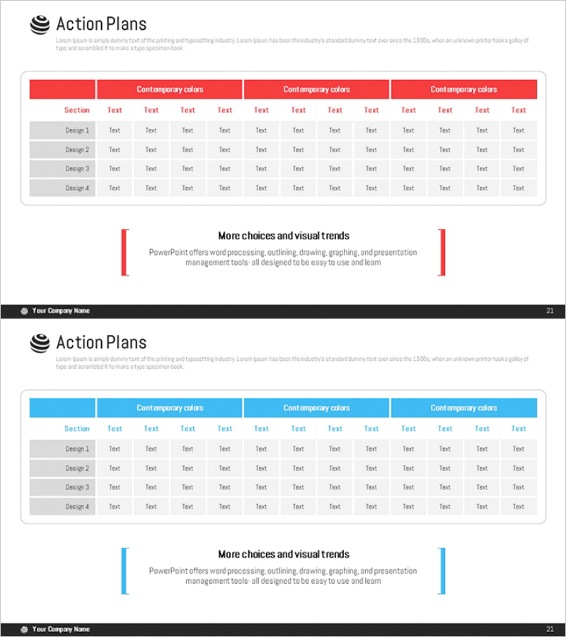 이번달 활동 계획 정리표 – 효율적인 사업 관리