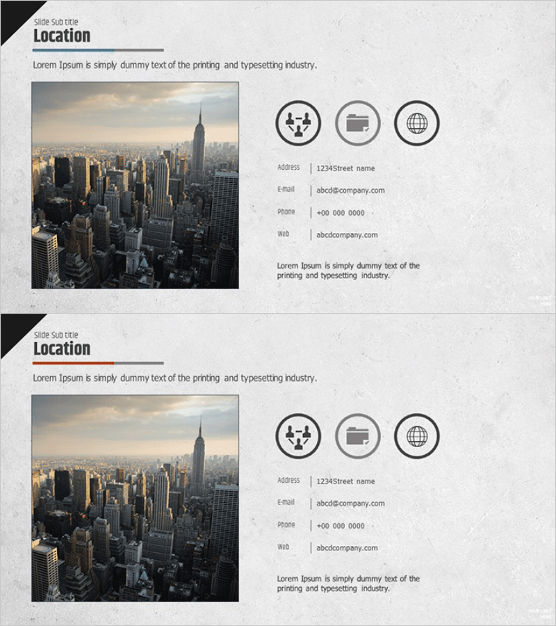 회사 위치 소개 및 개요