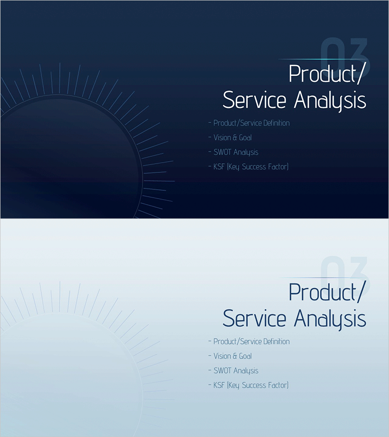 임팩트 마케팅 기획서 심플 슬라이드