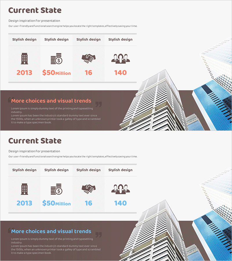 회사 사업개요 슬라이드 – 클러스터 디자인