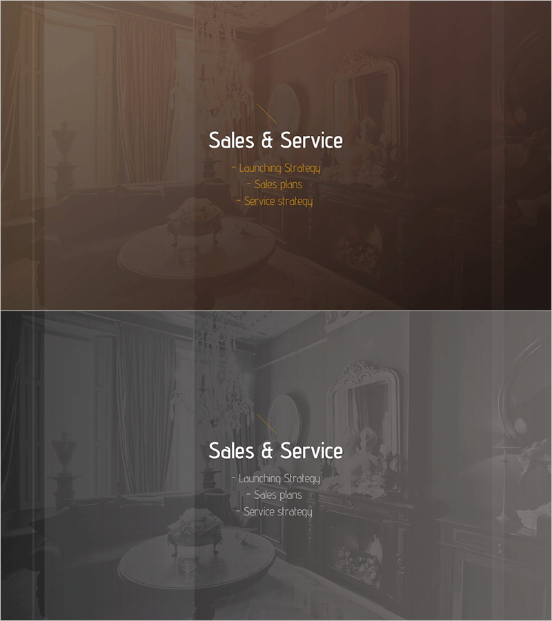 고급 호텔 마케팅 기획서 템플릿 간지