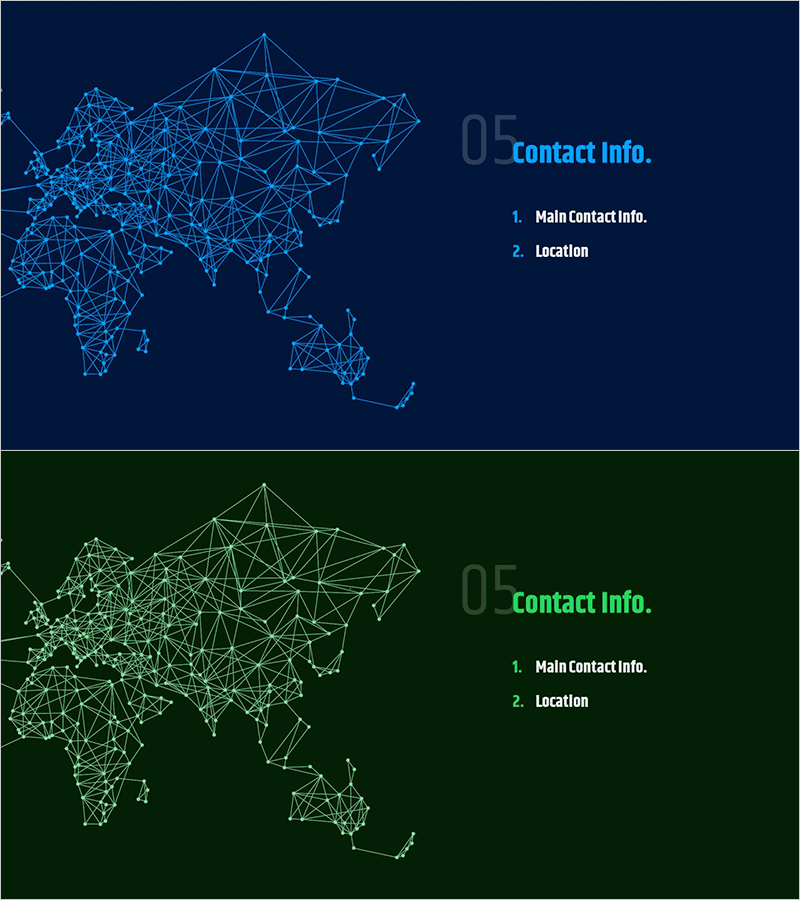 세계적인 기업 회사소개서 템플릿 간지 – 글로벌 정보 제공