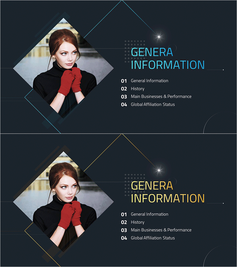 포토그래피 제안서 템플릿 간지 – 창의성과 전문성을 강조한 디자인