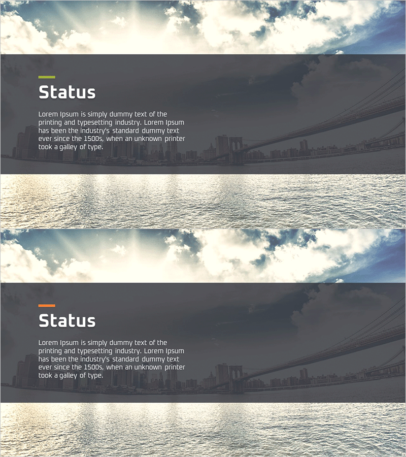 라운드 스퀘어 라인 템플릿 간지