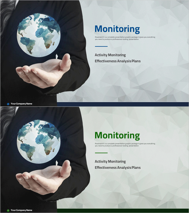 글로벌 사업가의 마케팅 기획서 템플릿 간지