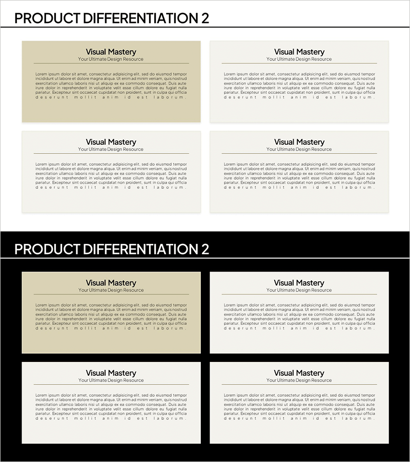 차별화된 제품 프로모션 전략 – 효과적인 마케팅 다이어그램