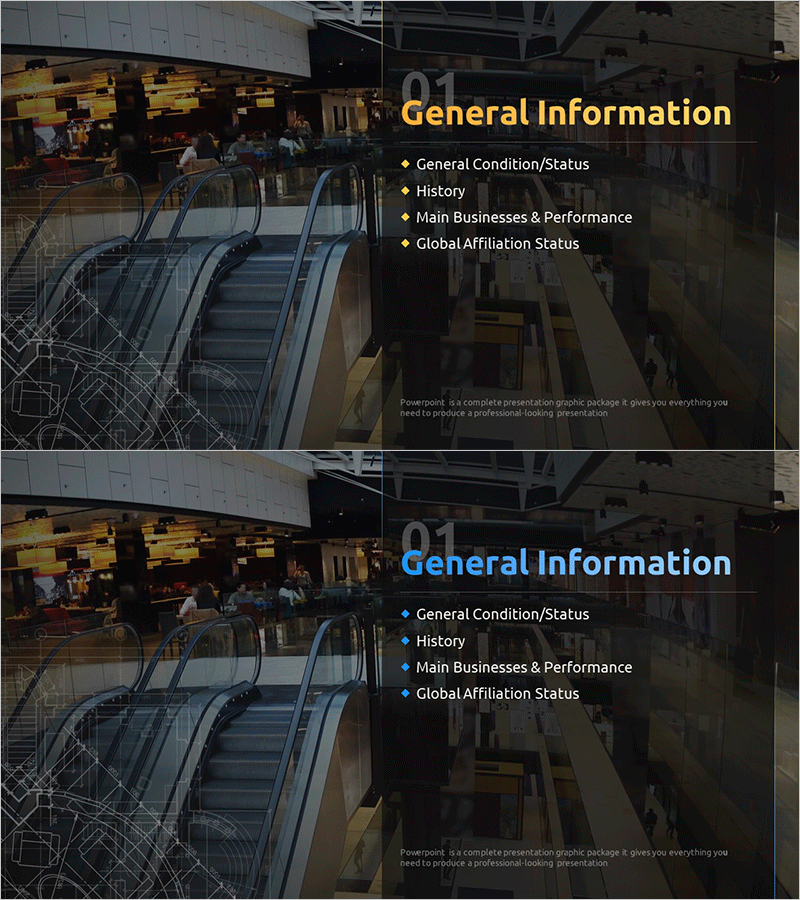 쇼핑몰 운영 제안서 간지 – 비즈니스 성과 강조