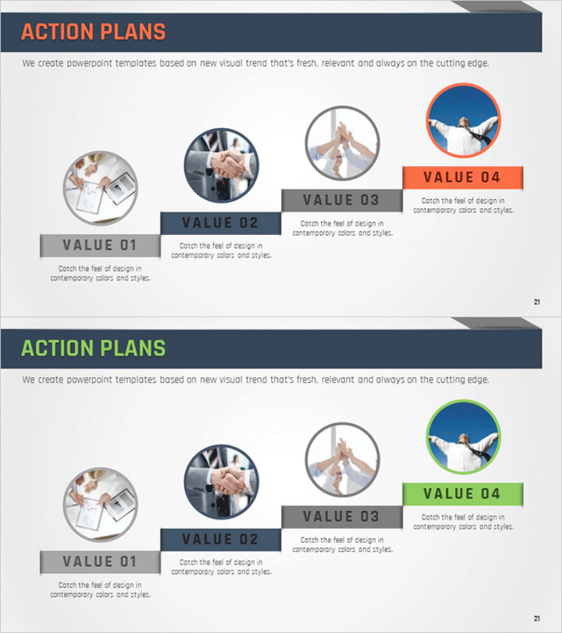 기업의 활동 계획 다이어그램 – 사업 추진 전략