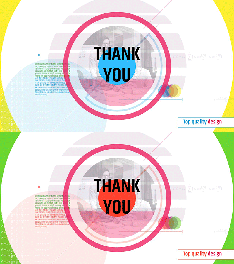 비즈니스 사업계획서 PPT 엔딩 표지 – 감사의 마음