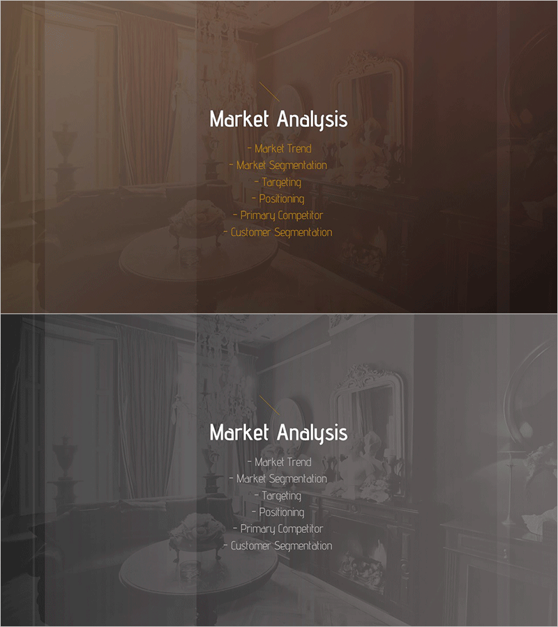 고급 호텔 마케팅 기획서 간지 슬라이드