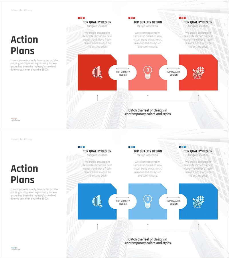 비즈니스 활동 평가 및 분석 계획 – 클러스터 다이어그램 형태