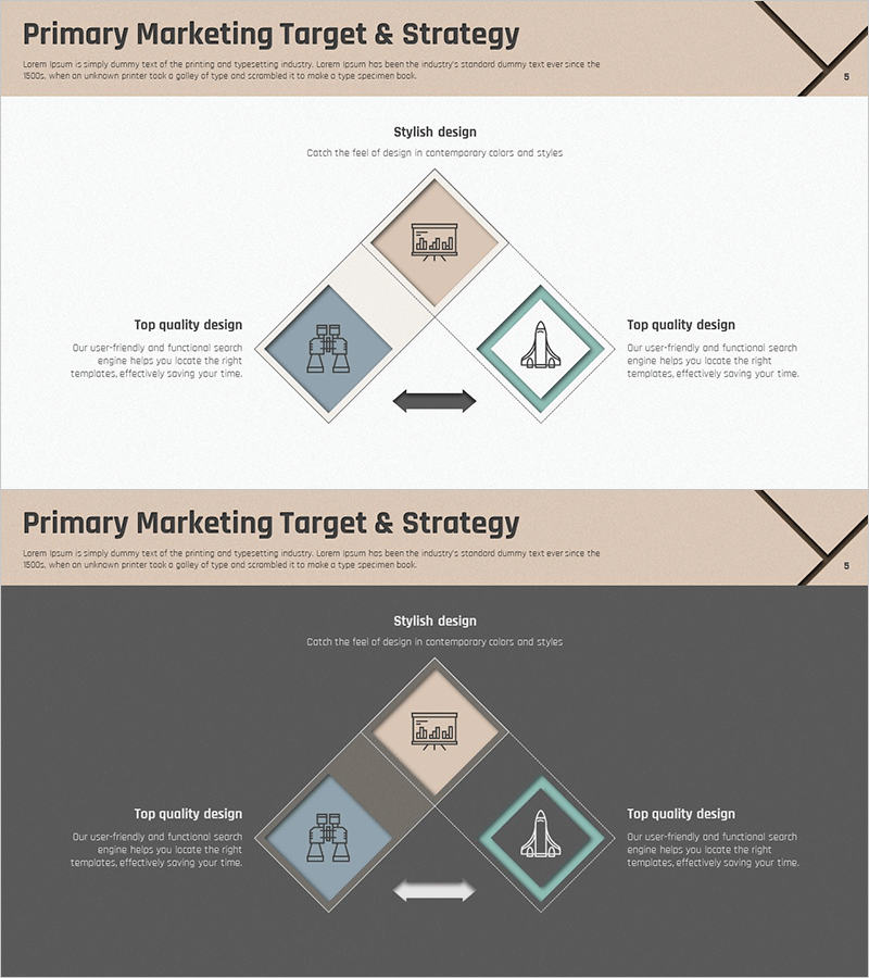 마케팅 사각 중첩 다이어그램 – 효과적인 마케팅 전략