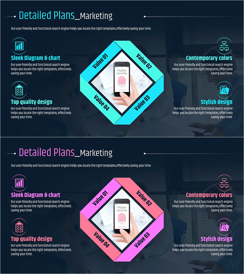 IT 사업 계획 연결 다이어그램 – 클러스터와 연결 중심으로