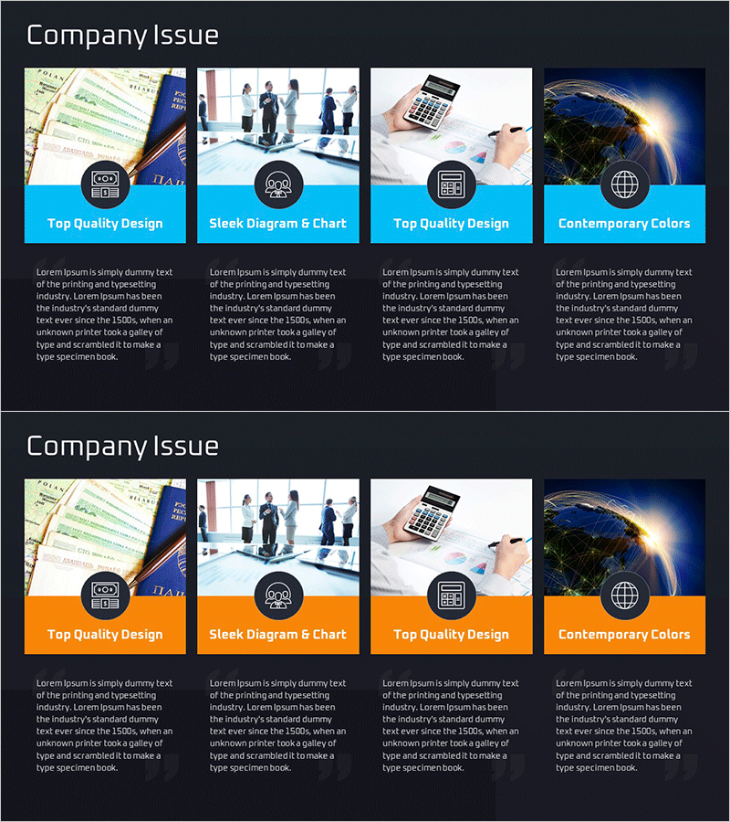 컴퍼니 이슈 다이어그램 - 명확한 사업 지원 방안 제시