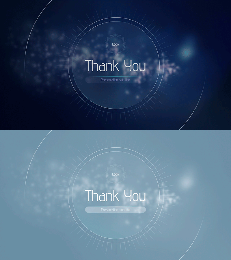 임팩트 마케팅 기획서 템플릿 엔딩 표지