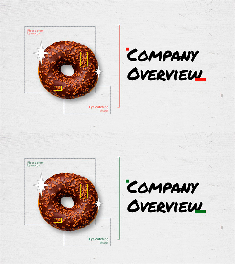 카페 비즈니스 회사 개요 간지 – 매력적인 비주얼