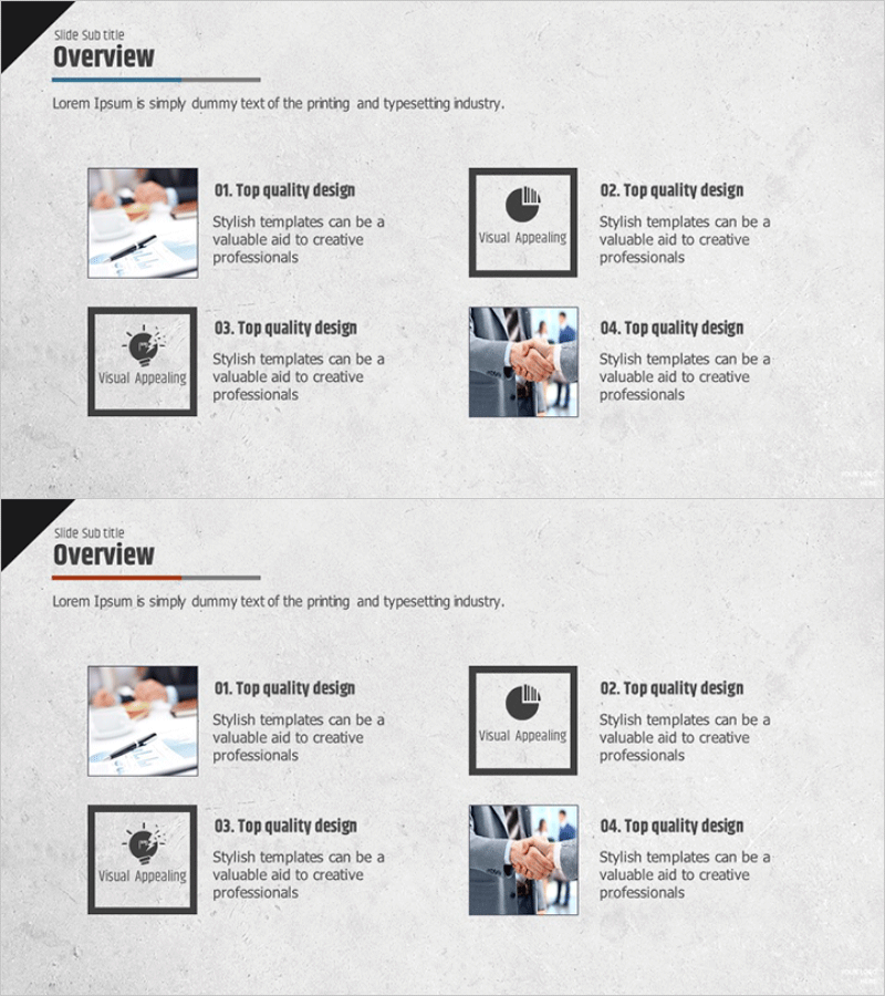 회사 개요 슬라이드 – 효과적 사업 소개를 위한 다이어그램