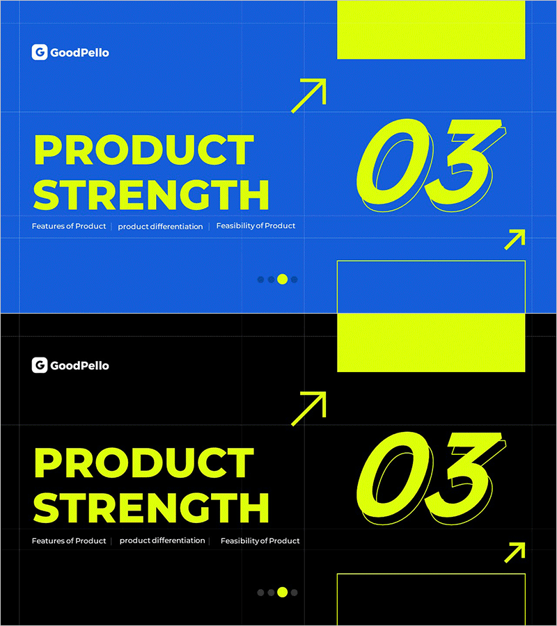 레이아웃 제품 소개 템플릿 간지 03