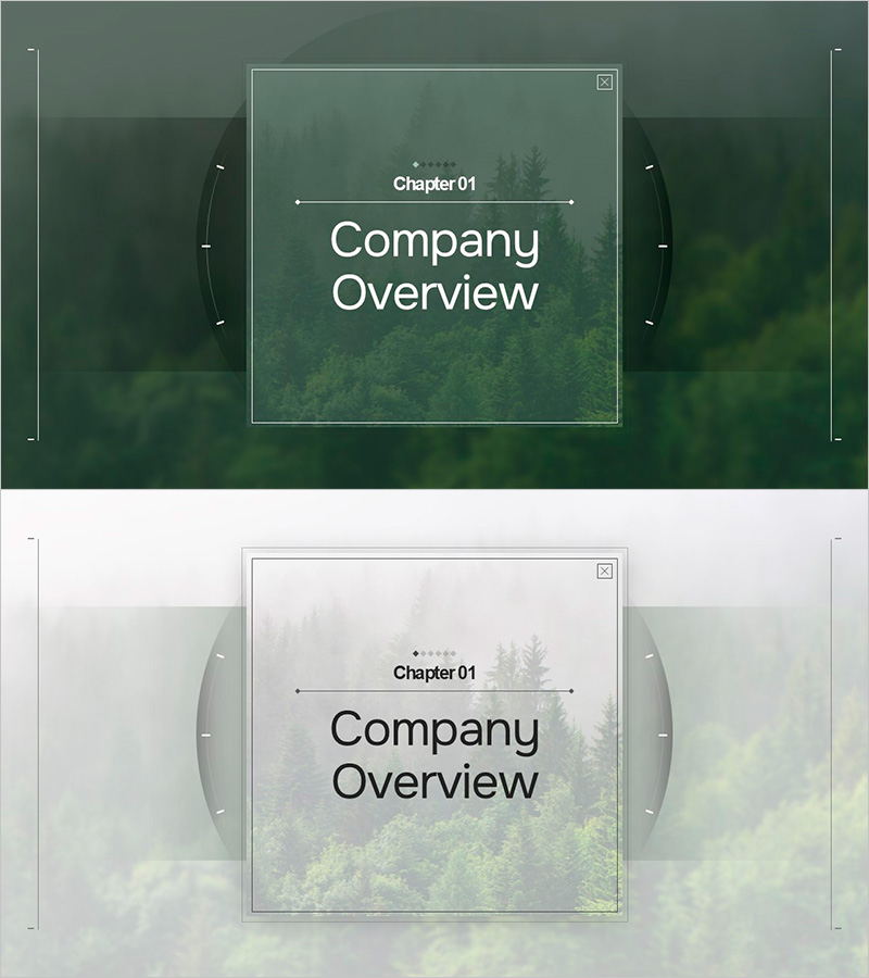 천연재료 사업계획서 템플릿 간지