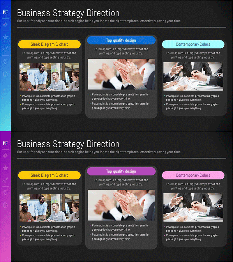 비즈니스 전략 다이어그램 – 효과적인 마케팅 전략 수립