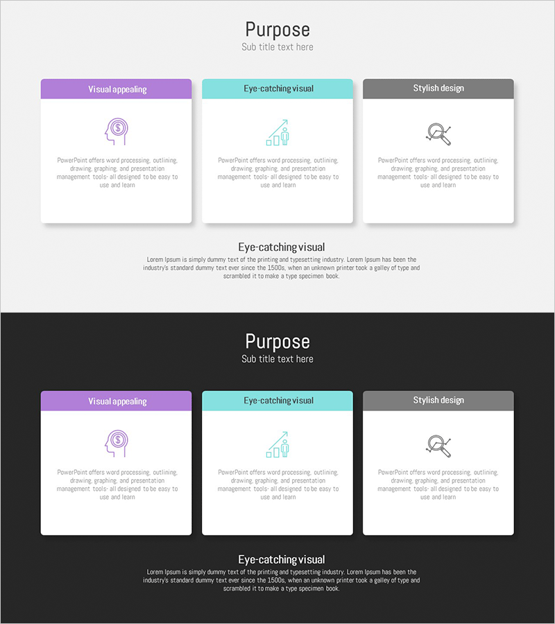 사업 목표 다이어그램 – 명확한 전략 수립