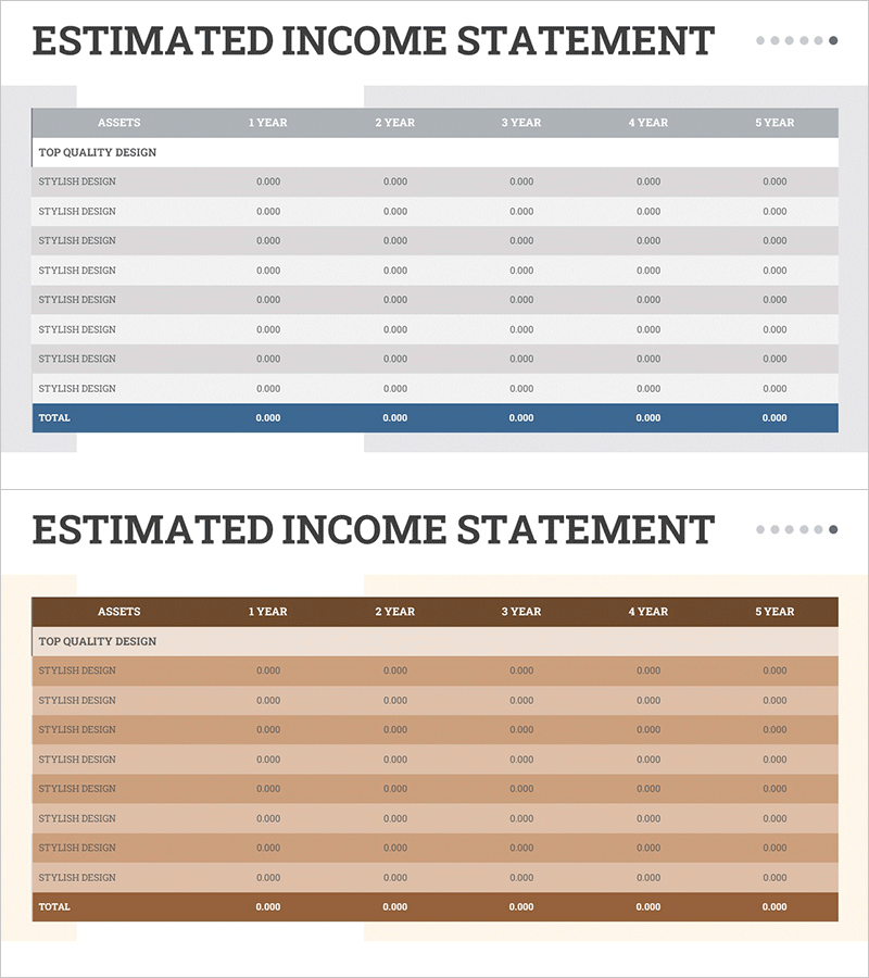 네이비 브라운 수익 계산표